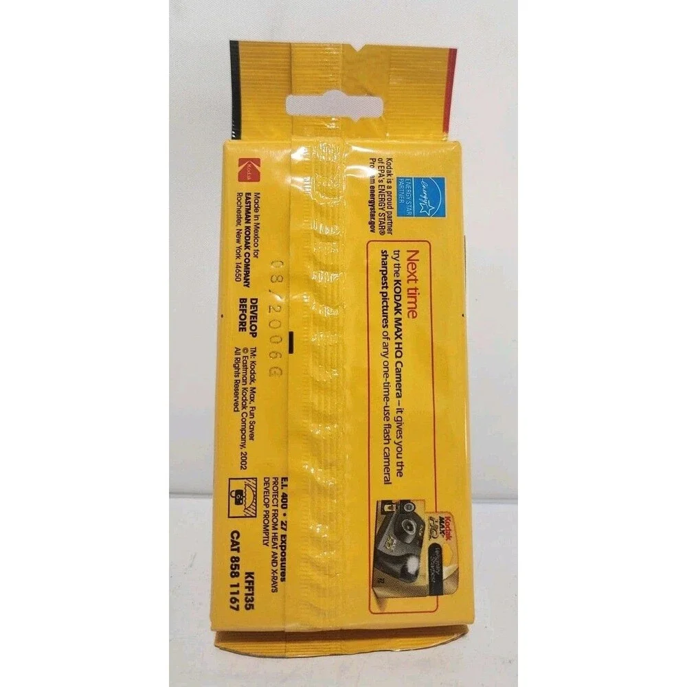 Kodak FunSaver 35mm Single Use Film Camera, 6 pack, Party Pack - EXPIRED